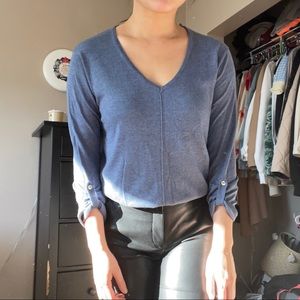 Esprit Blue V-neck sweater